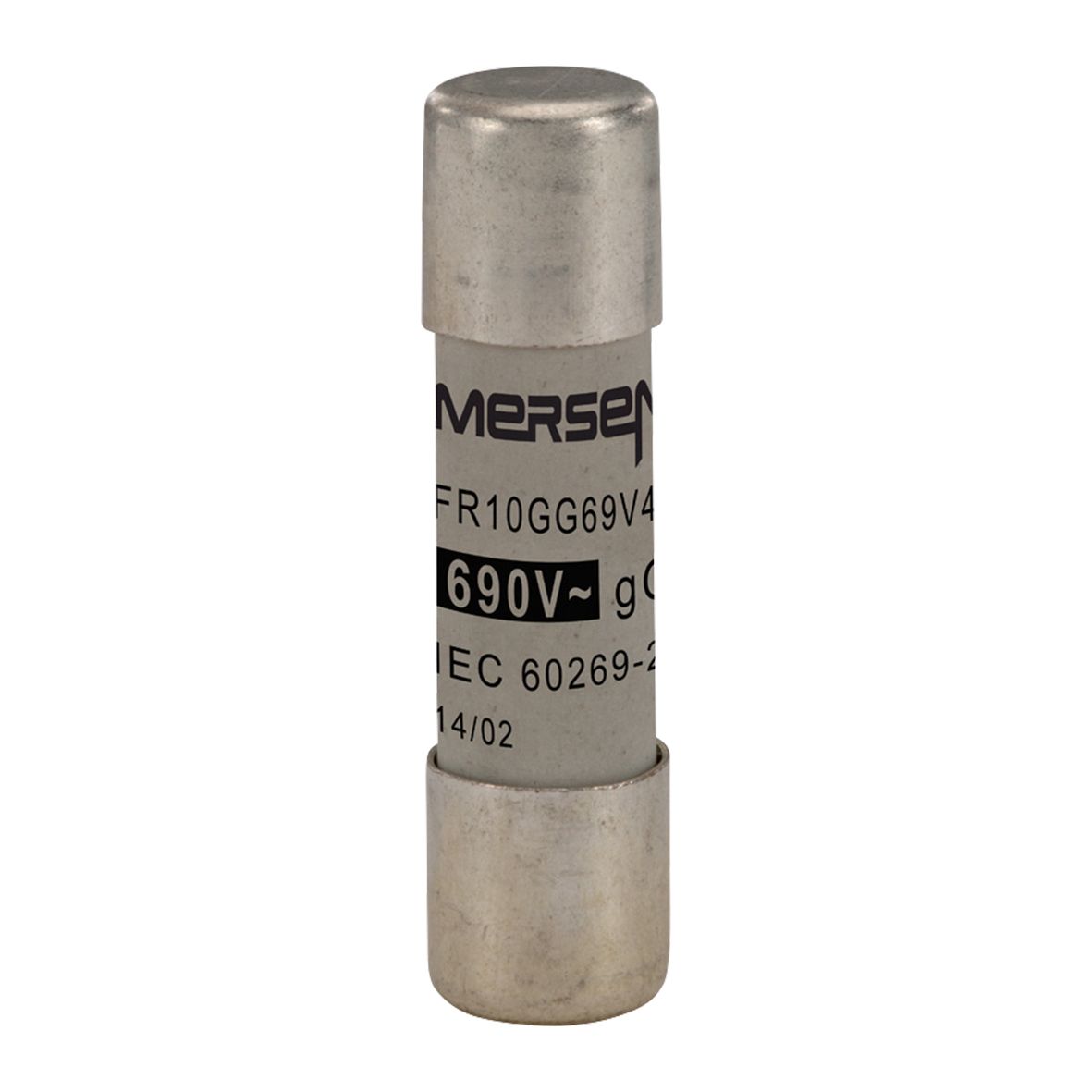 T302789 - Cylindrical fuse-link gG 690VAC 10.3x38, 4A